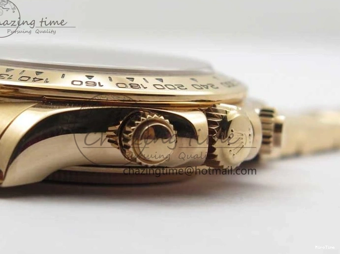 MiroTime 0501 Daytona 116508 RG Noob 1:1 Best Edition 904L SS Case and Bracelet RG Dial SA Comfortable 2705